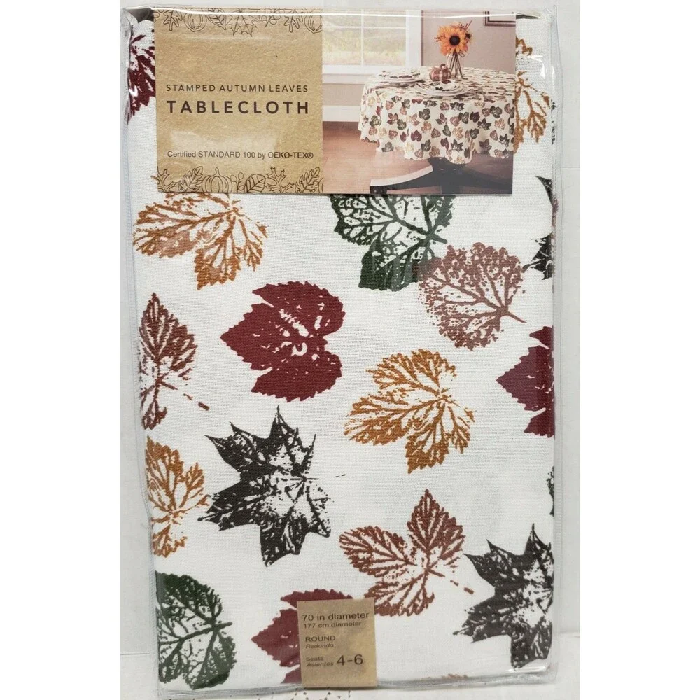 Printed Fabric Tablecloth 70